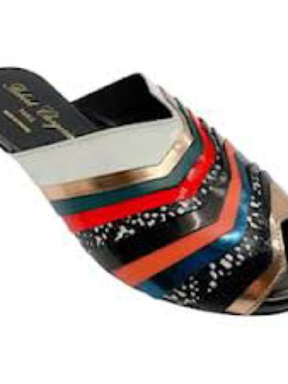 Robert Clergerie Paris flat slide sandals size 40